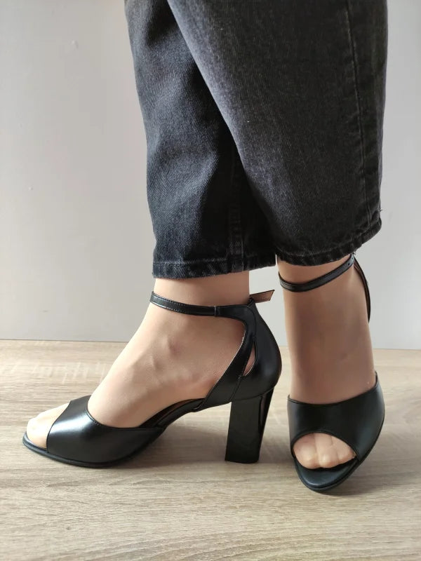 SANDALE ELEGANTE DAMA ANTONIO 32336 NEGRE - imagine 2