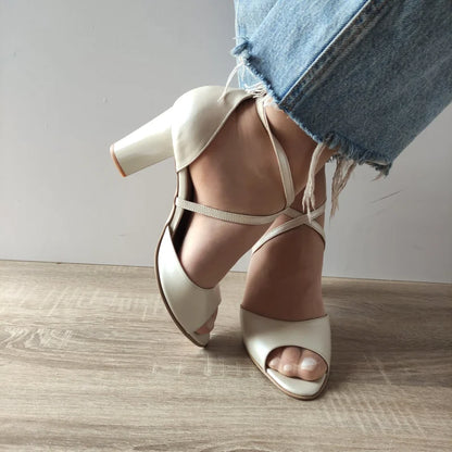 SANDALE ELEGANTE DAMA ANTONIO 38336 BEJ SIDEF