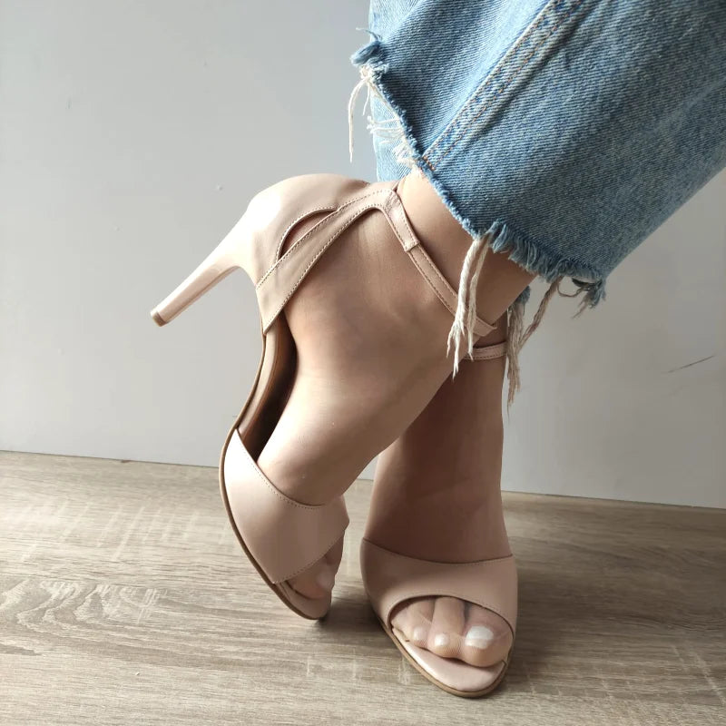 SANDALE ELEGANTE DAMA ANTONIO 52721 NUDE (IVOAR) - imagine 3