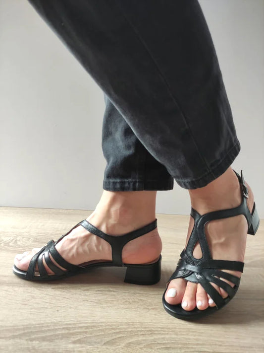 SANDALE ELEGANTE DAMA CAPRICE 28200-44 NEGRE