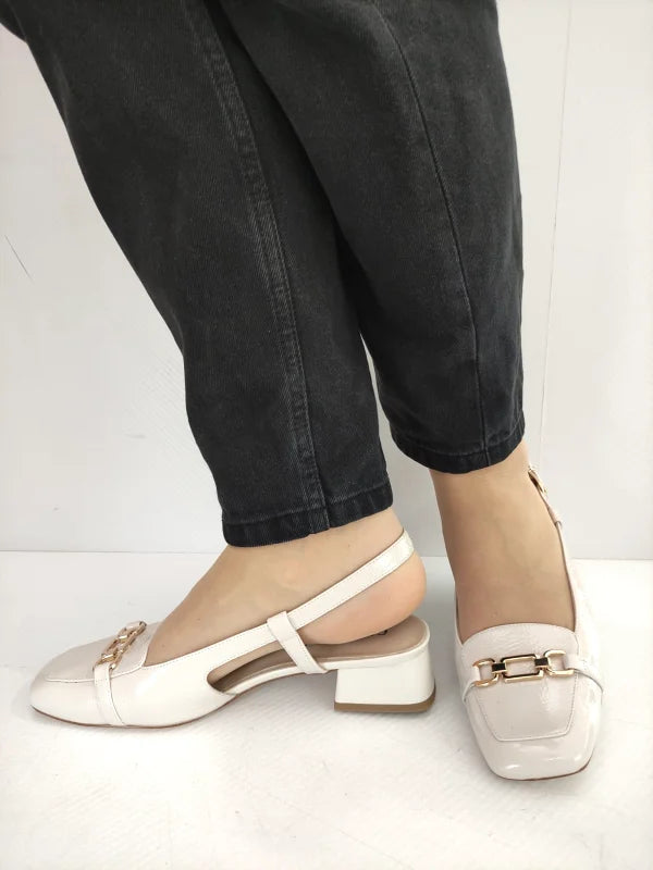 SANDALE ELEGANTE DAMA CAPRICE 2950-44 CREM LAC