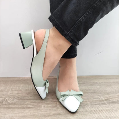 SANDALE ELEGANTE DAMA DOGATI 1385 VERNIL CU ALB
