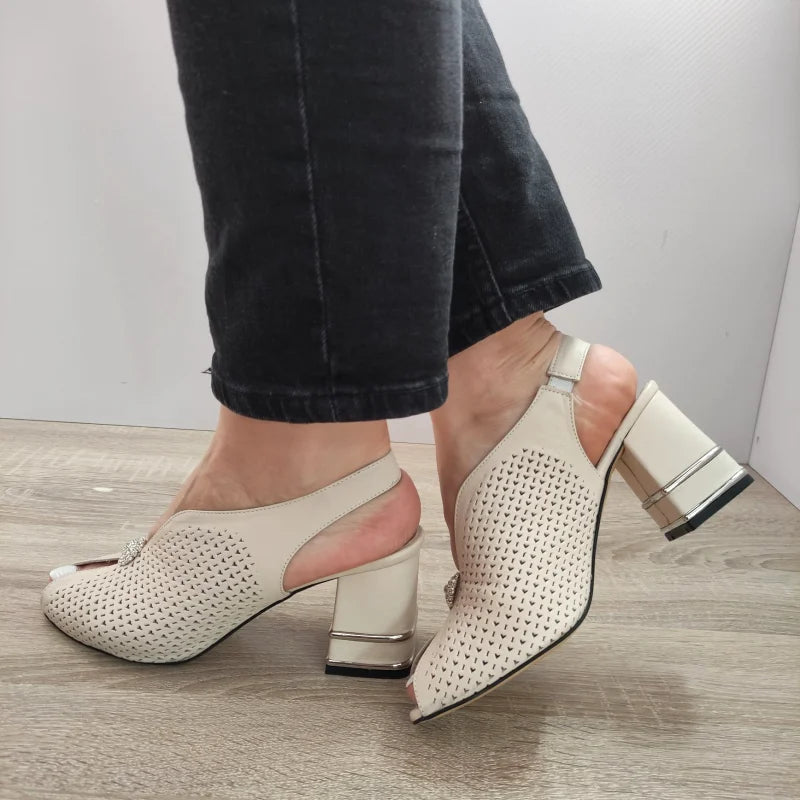 SANDALE ELEGANTE DAMA DOGATI 892 BEJ