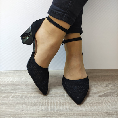 SANDALE ELEGANTE DAMA EPICA 20068A 01-I NEGRE NABUCK