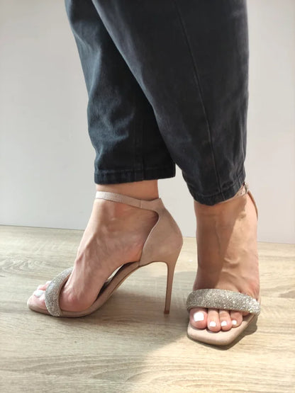 SANDALE ELEGANTE DAMA EPICA 360003B 03-I BEJ NUDE VELUR