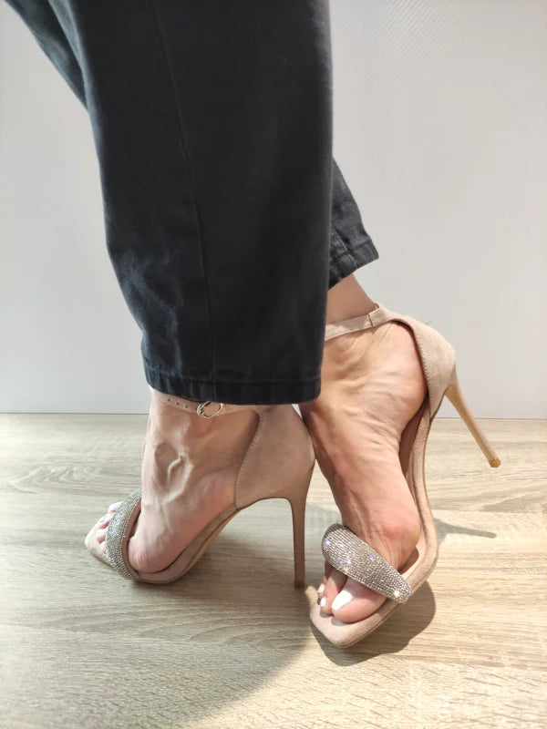 SANDALE ELEGANTE DAMA EPICA 360003B 03-I BEJ NUDE VELUR