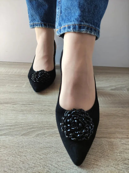 SANDALE ELEGANTE DAMA EPICA 360013B 01-I NEGRE VELUR