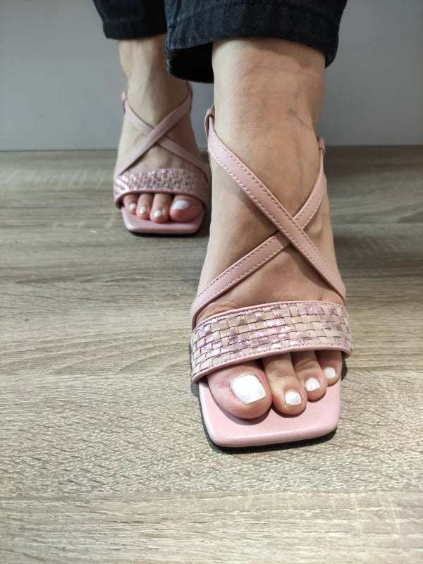 SANDALE ELEGANTE DAMA EPICA HP13TH C5-N NUDE METALIC