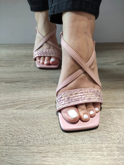 SANDALE ELEGANTE DAMA EPICA HP13TH C5-N NUDE METALIC