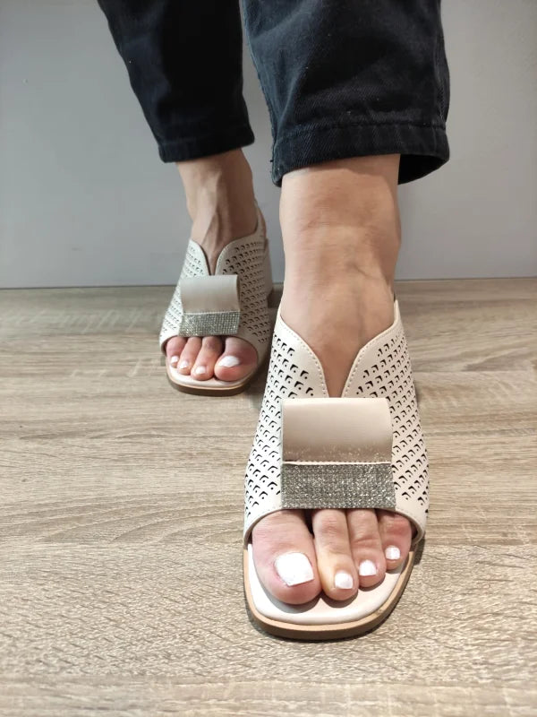 SANDALE ELEGANTE DAMA KARISMA 60003A 03-N BEJ