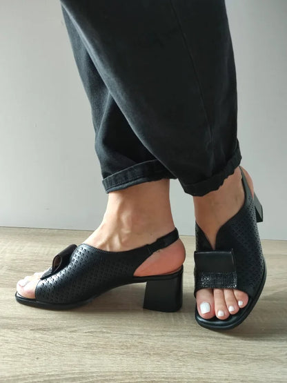 SANDALE ELEGANTE DAMA KARISMA 60003C 01-N NEGRE