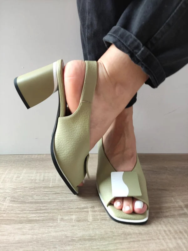 SANDALE ELEGANTE DAMA KARISMA 60020C 06-N OLIVE