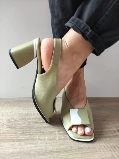 SANDALE ELEGANTE DAMA KARISMA 60020C 06-N OLIVE