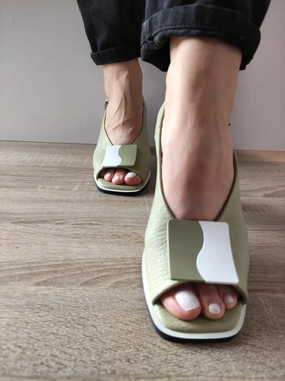 SANDALE ELEGANTE DAMA KARISMA 60020C 06-N OLIVE