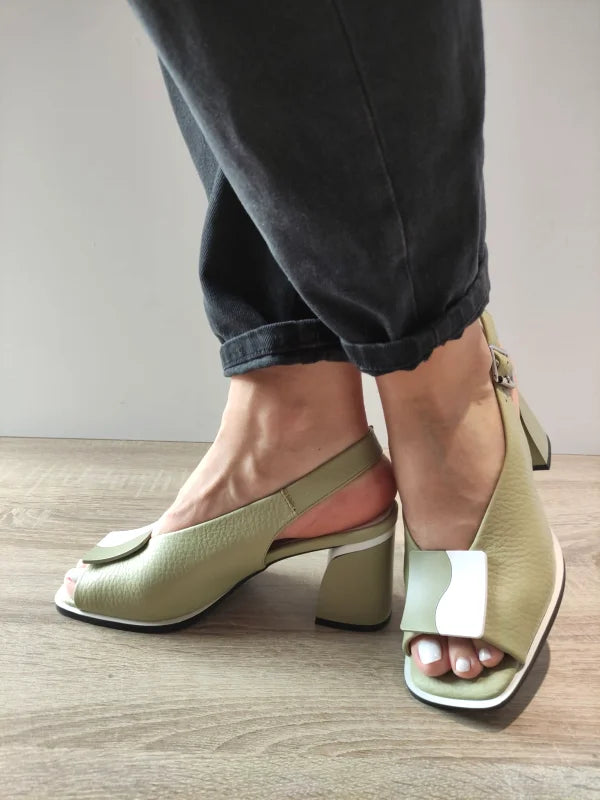 SANDALE ELEGANTE DAMA KARISMA 60020C 06-N OLIVE