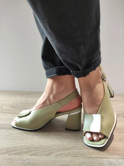 SANDALE ELEGANTE DAMA KARISMA 60020C 06-N OLIVE