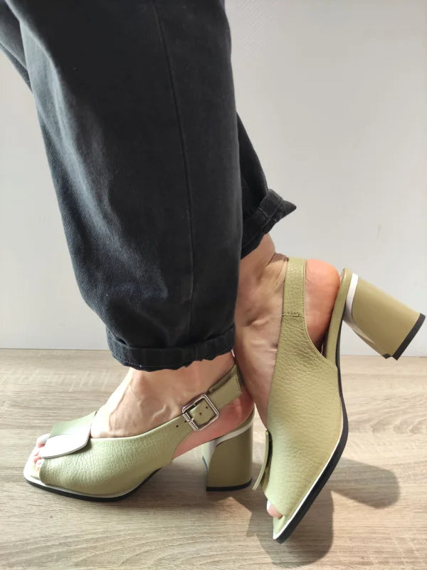 SANDALE ELEGANTE DAMA KARISMA 60020C 06-N OLIVE