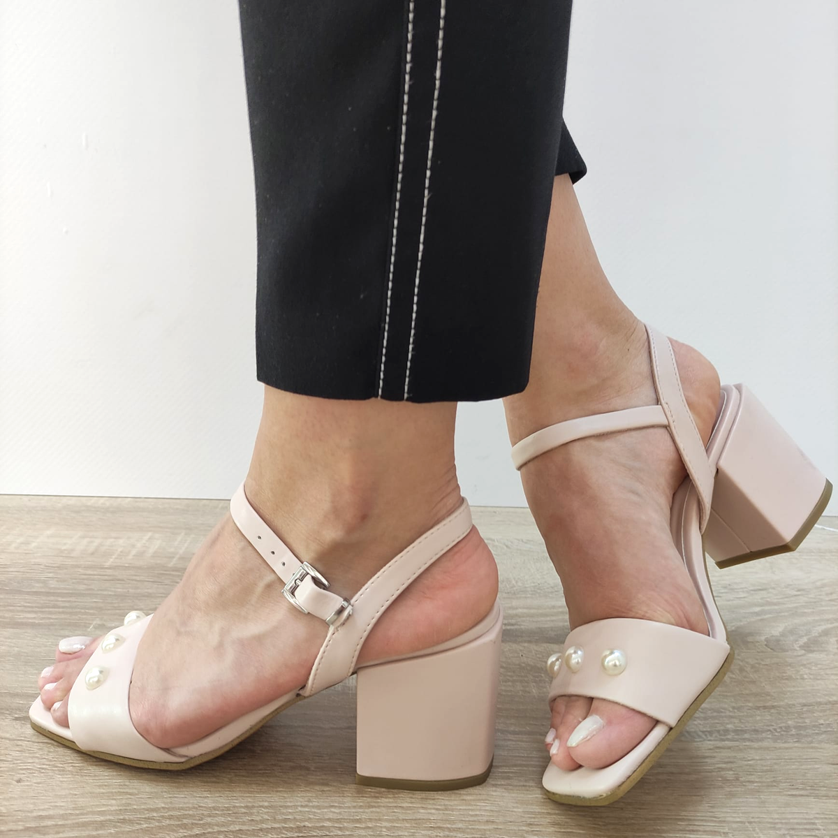 SANDALE ELEGANTE DAMA MARCO TOZZI 28327 NUDE - imagine 2