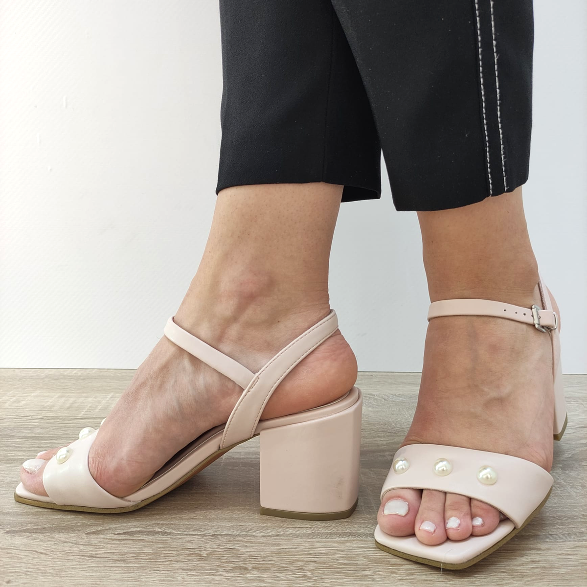 SANDALE ELEGANTE DAMA MARCO TOZZI 28327 NUDE - imagine 3