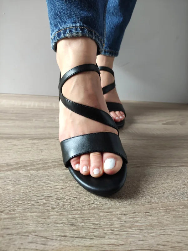 SANDALE ELEGANTE DAMA MARCO TOZZI 28376-44 NEGRE - imagine 4