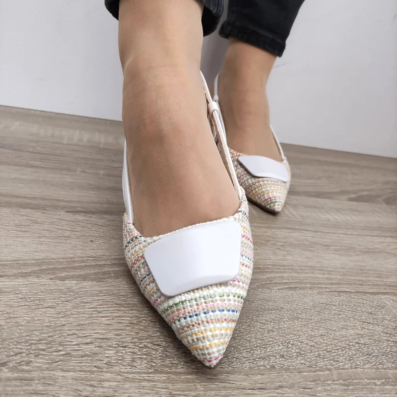 SANDALE ELEGANTE DAMA MARCO TOZZI 29503-44 ALBI + COLOR - imagine 4