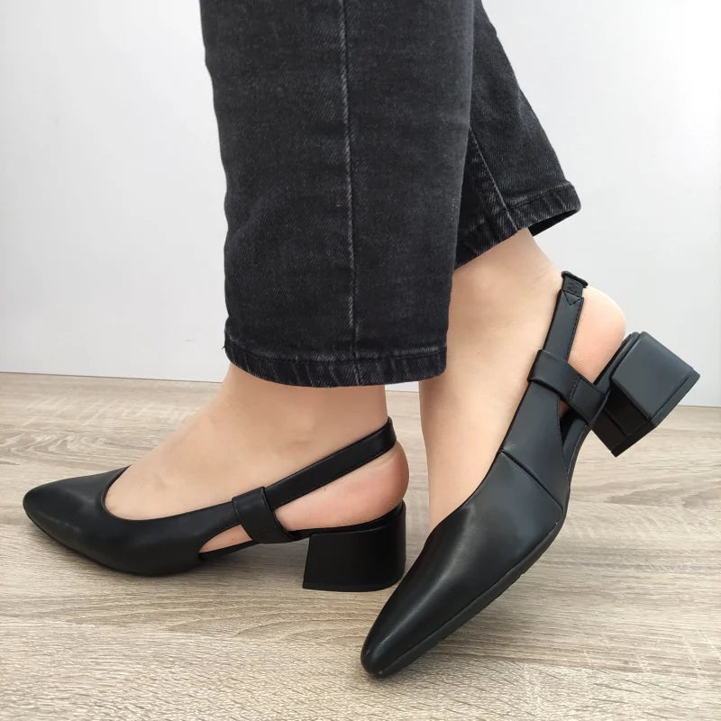 SANDALE ELEGANTE DAMA MARCO TOZZI 29505-42 NEGRE - imagine 2