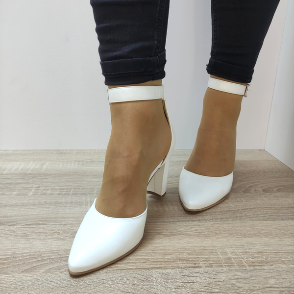 SANDALE ELEGANTE DAMA PERLLA 221-8 ALBE SIDEFAT - imagine 4