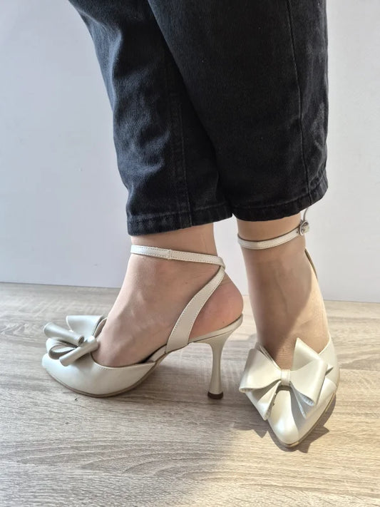 SANDALE ELEGANTE DAMA PERLLA 3721-1 BEJ SIDEFAT