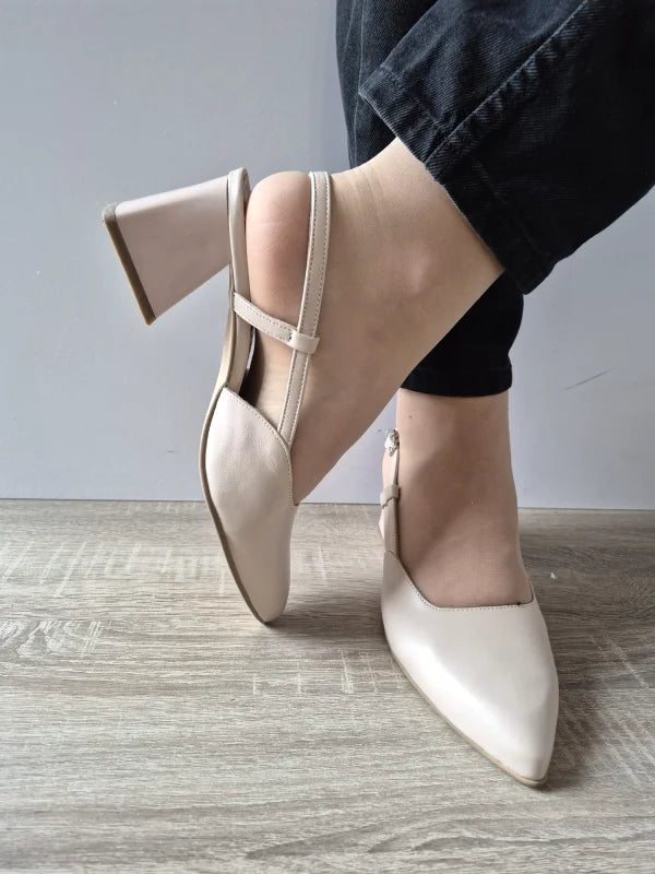 SANDALE ELEGANTE DAMA PERLLA 3754-2 NUDE