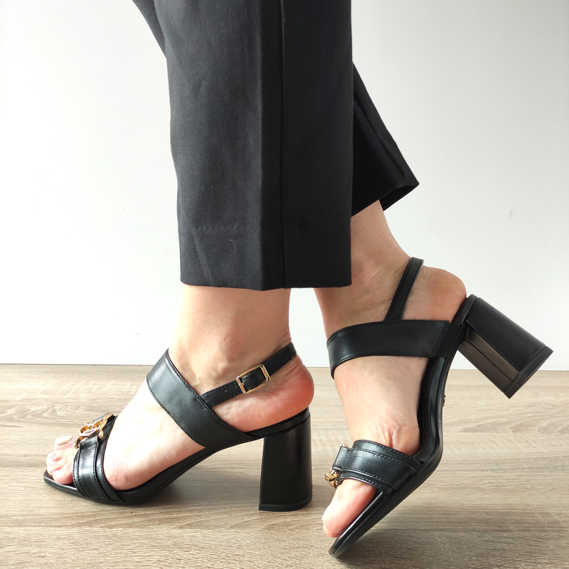 SANDALE ELEGANTE DAMA TAMARIS 28333-42 NEGRE - imagine 3