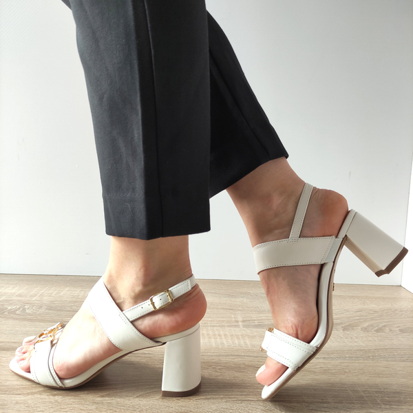 SANDALE ELEGANTE DAMA TAMARIS 28333-42 OFF WHITE - imagine 3