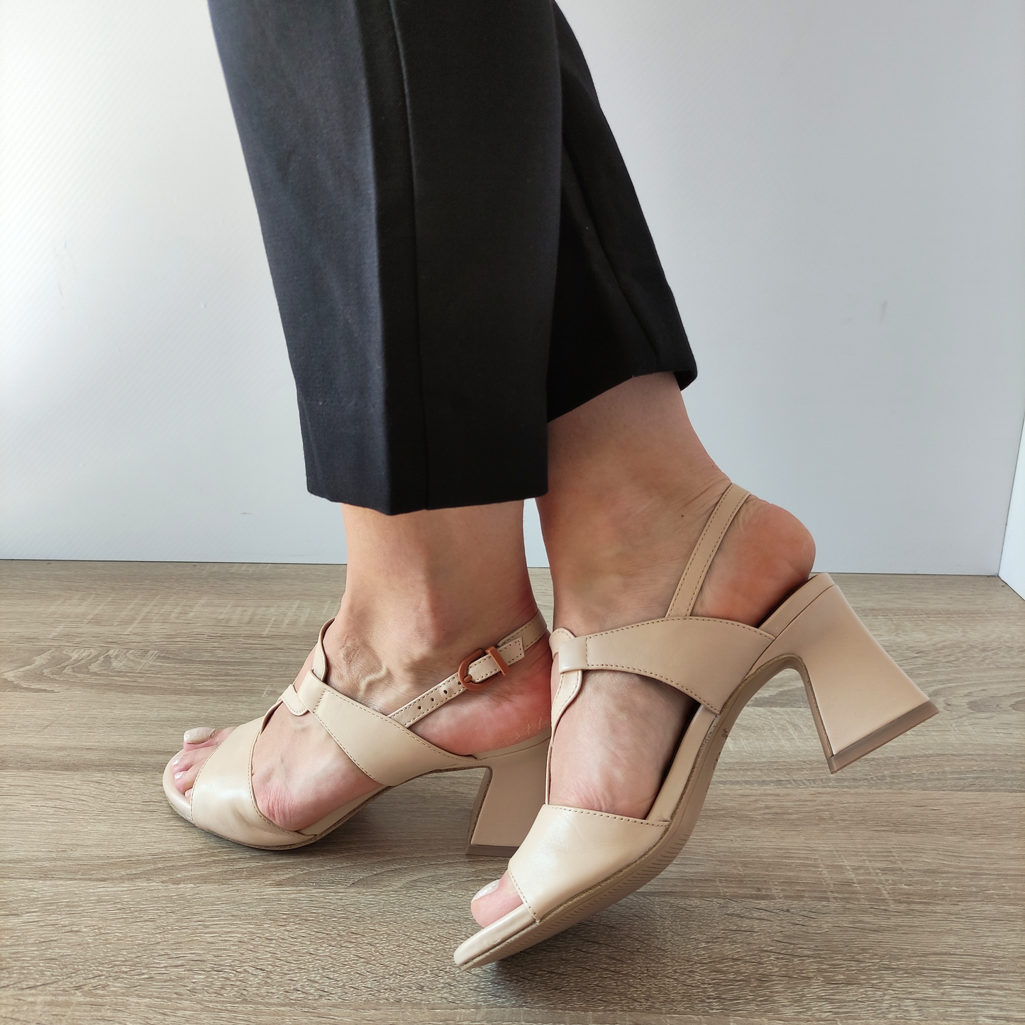 SANDALE ELEGANTE DAMA TAMARIS 28379-42 BEJ NUDE