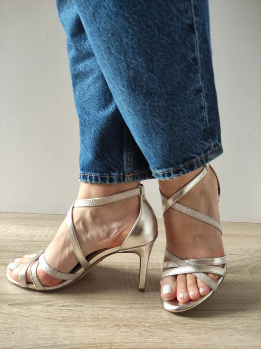 SANDALE ELEGANTE DAMA TAMARIS 28382-42 PLATINUM