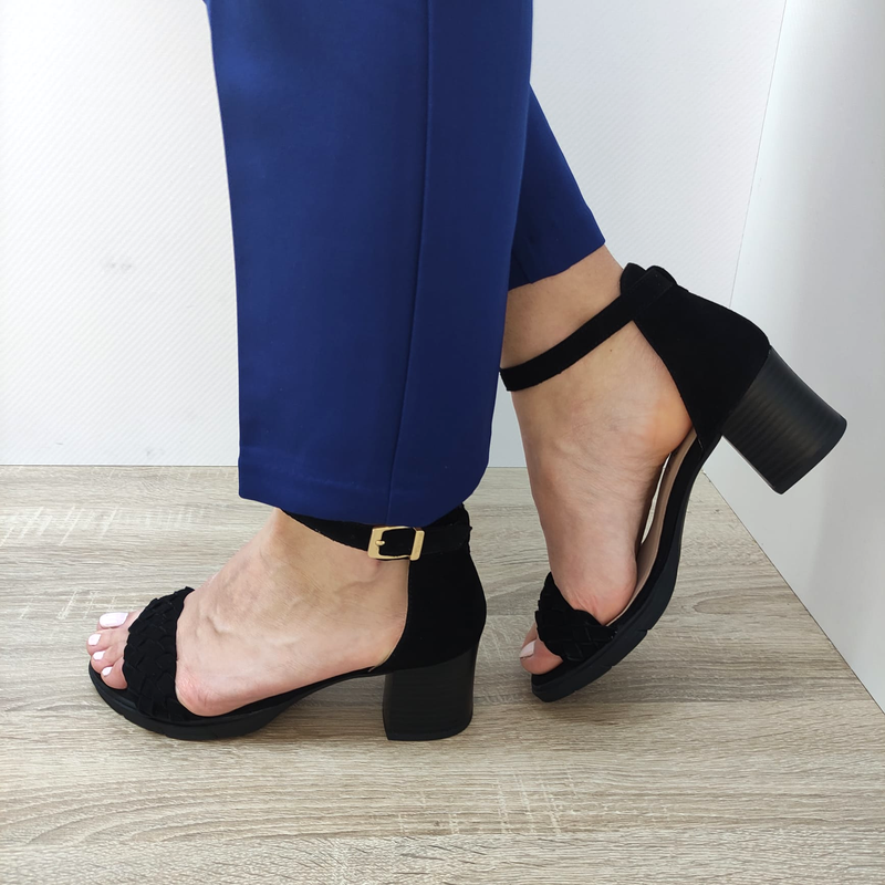 SANDALE ELEGANTE DAMA TAMARIS 88312-20 NEGRE - imagine 2