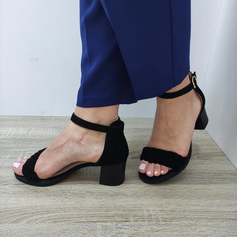 SANDALE ELEGANTE DAMA TAMARIS 88312-20 NEGRE - imagine 4
