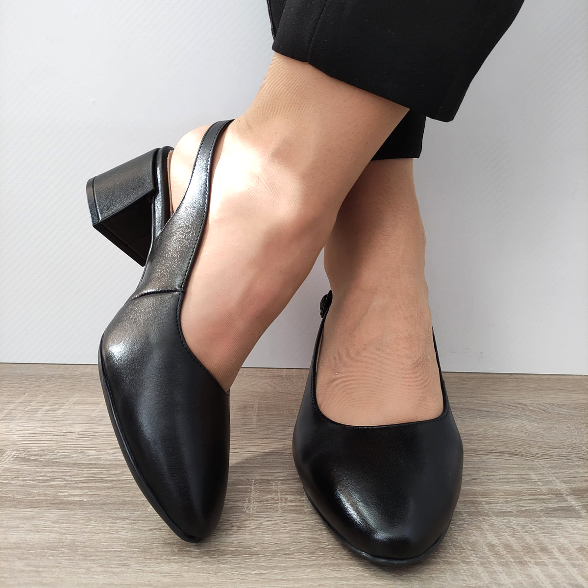 SANDALE ELEGANTE DAMA TAMARIS 89500-42 NEGRE - imagine 4