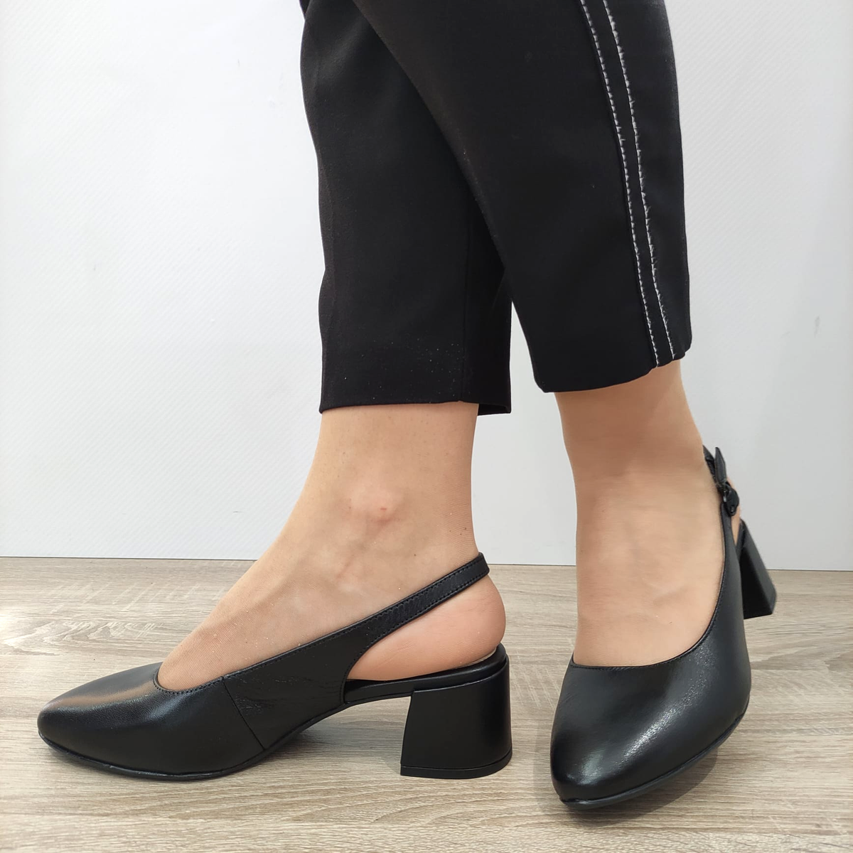 SANDALE ELEGANTE DAMA TAMARIS 89500-42 NEGRE - imagine 2
