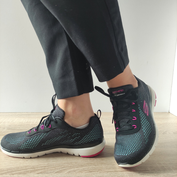 PANTOFI SPORT DAMA SKECHERS 13475 BBLP AD - imagine 2