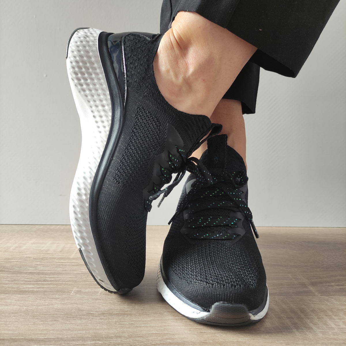 PANTOFI SPORT DAMA SKECHERS 149025 BLK - imagine 5