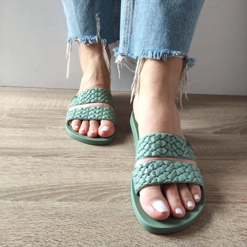 SLAPI DAMA IPANEMA RENDA II FEM 83243-BC847 B1-K VERZI