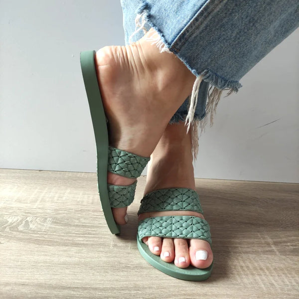 SLAPI DAMA IPANEMA RENDA II FEM 83243-BC847 B1-K VERZI - imagine 5