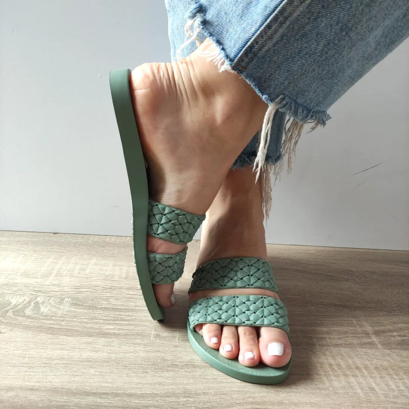 SLAPI DAMA IPANEMA RENDA II FEM 83243-BC847 B1-K VERZI - imagine 5