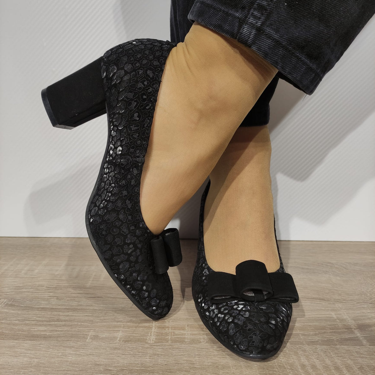 PANTOFI ELEGANTI DAMA BRATEX 0244 NEGRI - imagine 6
