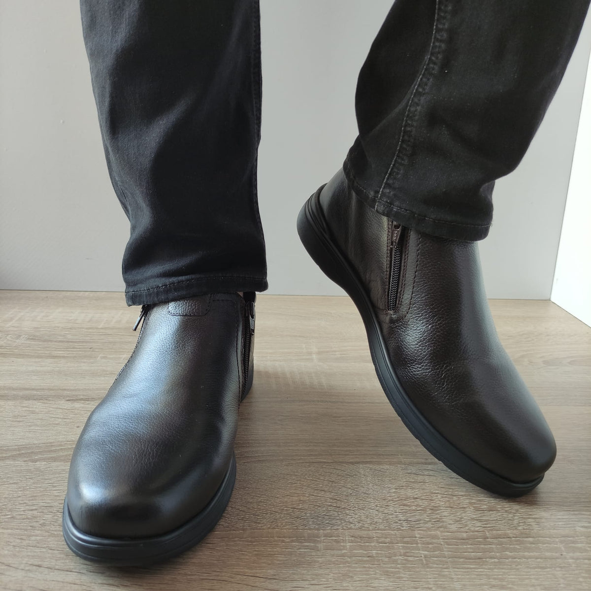 GHETE CASUAL BARBATI CAPRICE 16400-43 MARO INCHIS - imagine 4