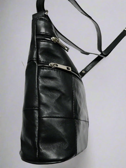 GEANTA DAMA PIELE NICO GENTOMIX 540 NEAGRA