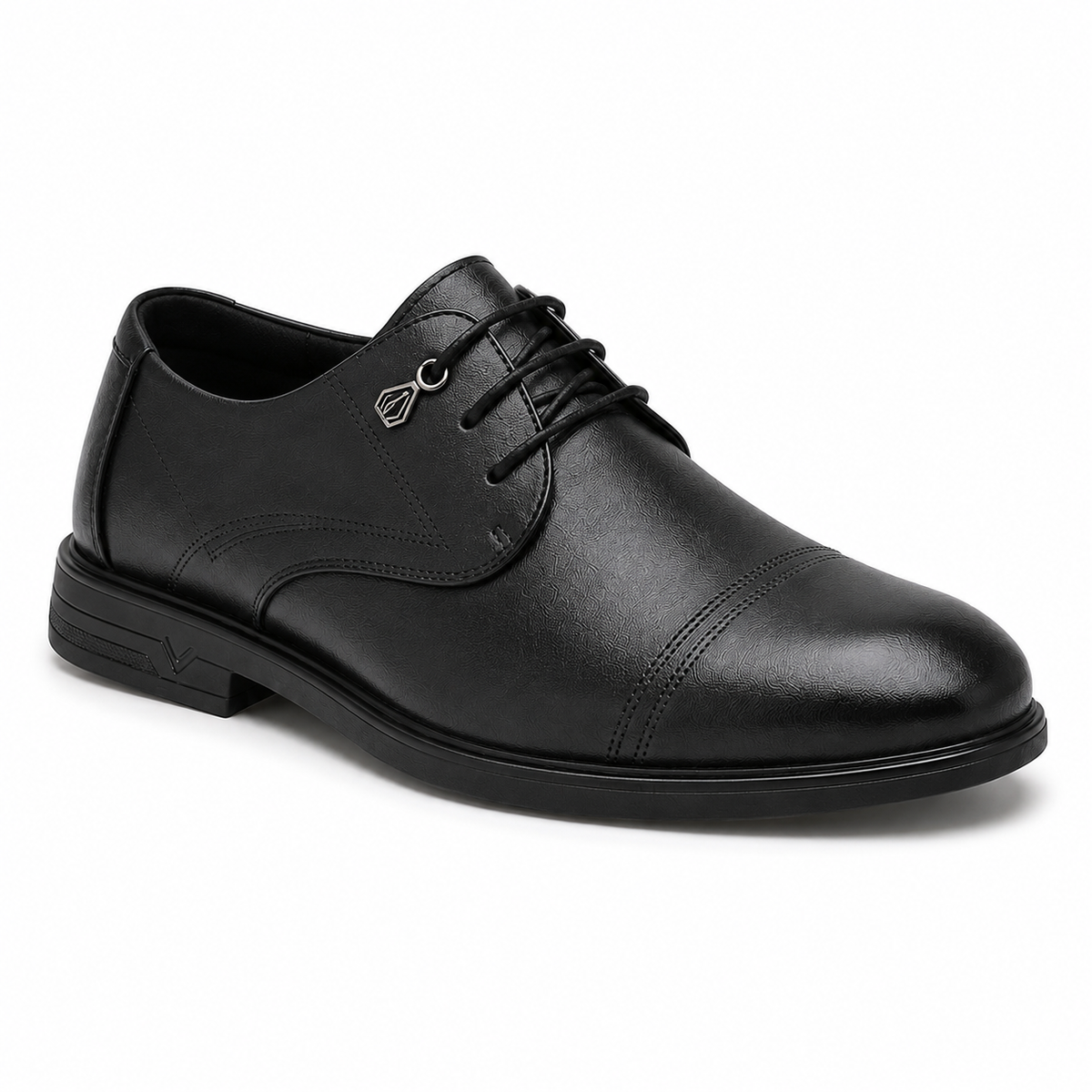 PANTOFI ELEGANTI BARBATI MELS B16233 NEGRU - imagine 7