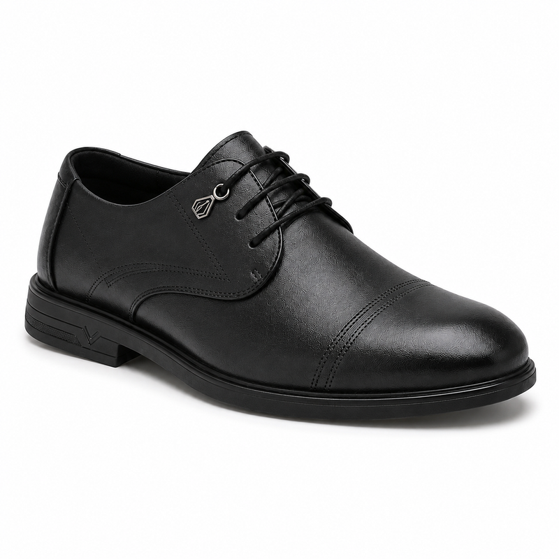 PANTOFI ELEGANTI BARBATI MELS B16233 NEGRU - imagine 7