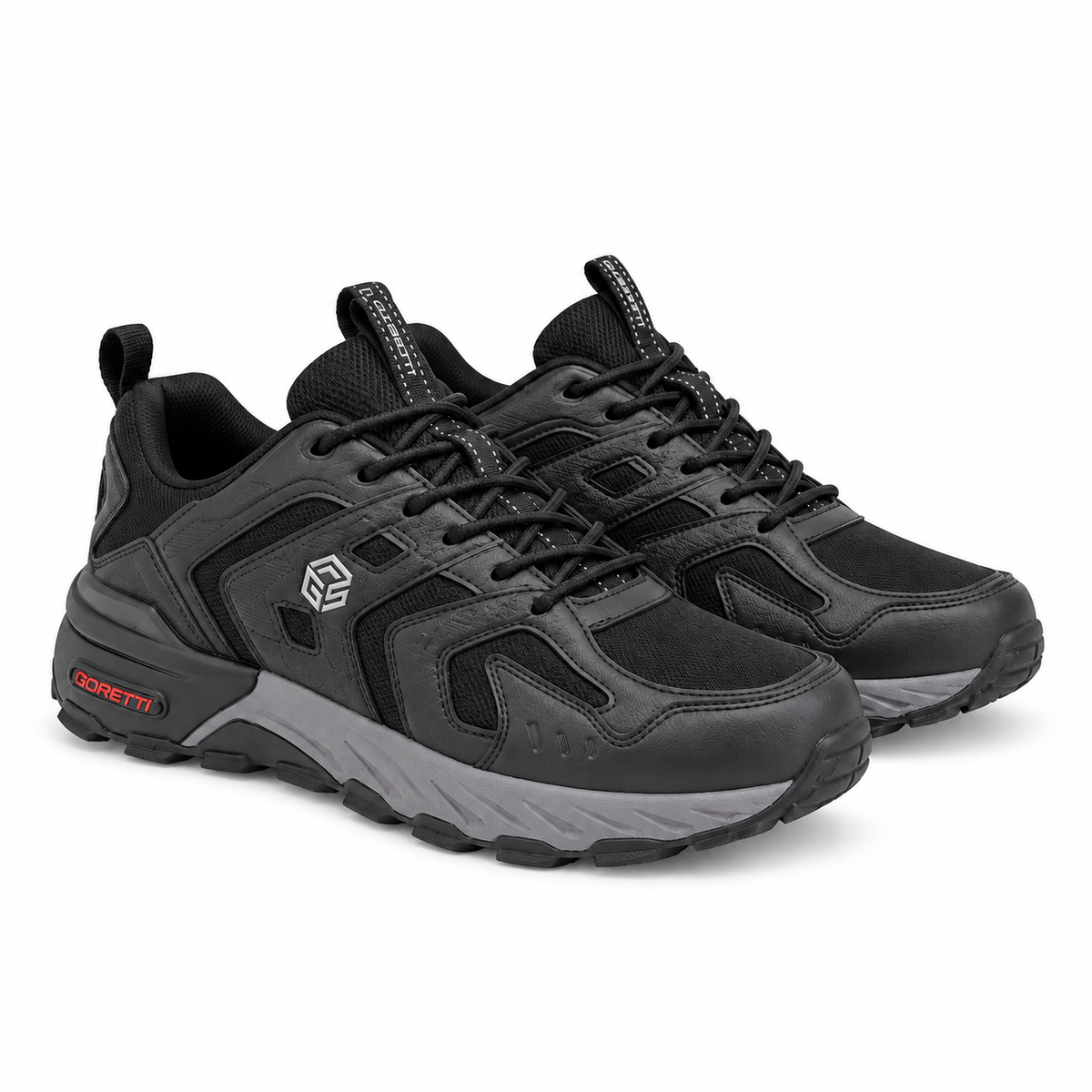 PANTOFI SPORT BARBATI GORETTI B100-CL27688 NEGRI