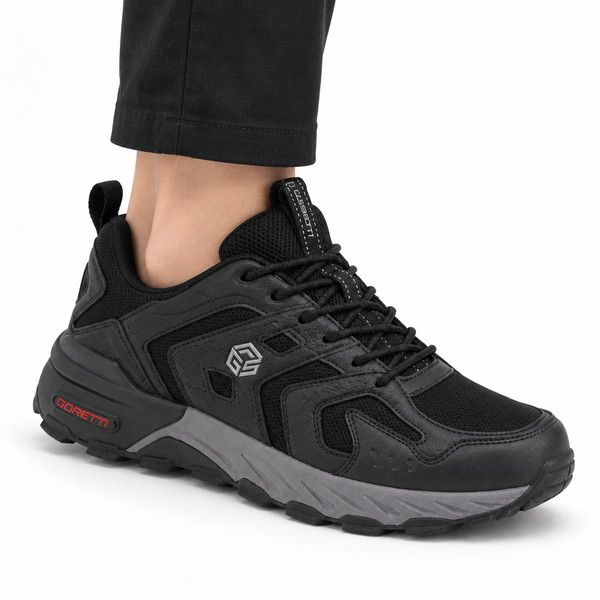 Pantofi Sport Bărbați Goretti B100-CL27688 Negri