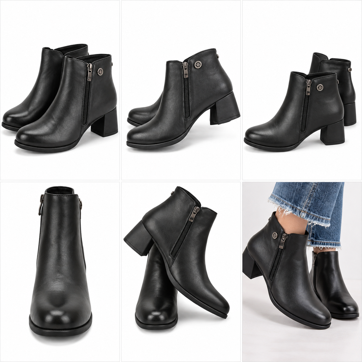 GHETE ELEGANTE DAMA GALLOP FORMAZIONE 8858 NEGRE